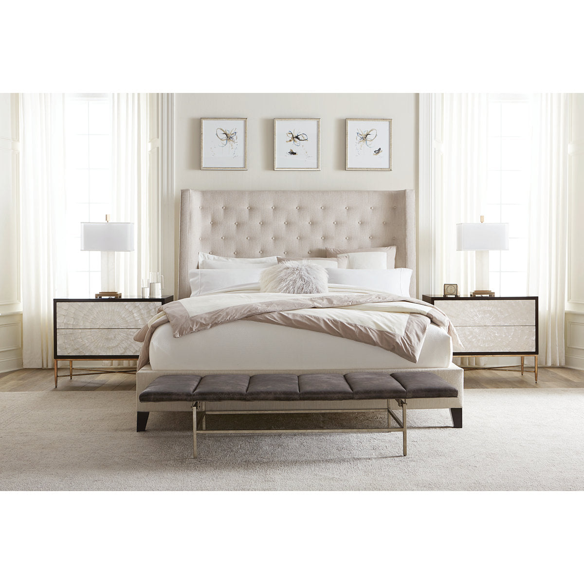 Adagio 2 - Drawer Bachelor's Chest in Expresso/White