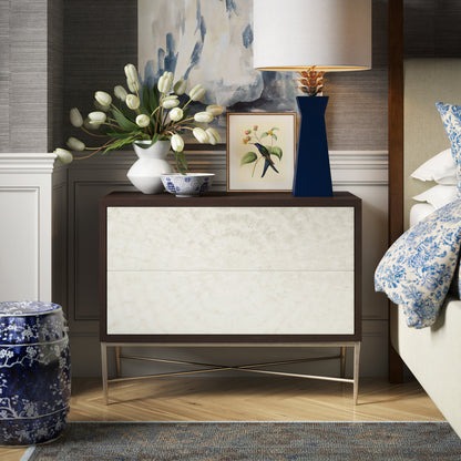 Adagio 2 - Drawer Bachelor's Chest in Expresso/White