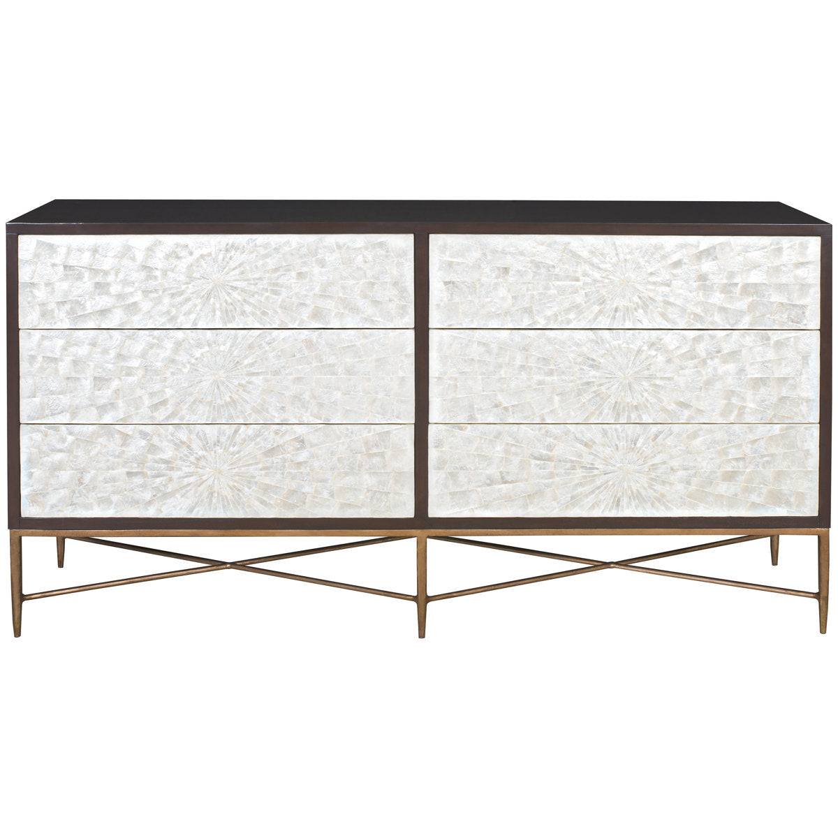 Adagio 6 Drawer Double Dresser