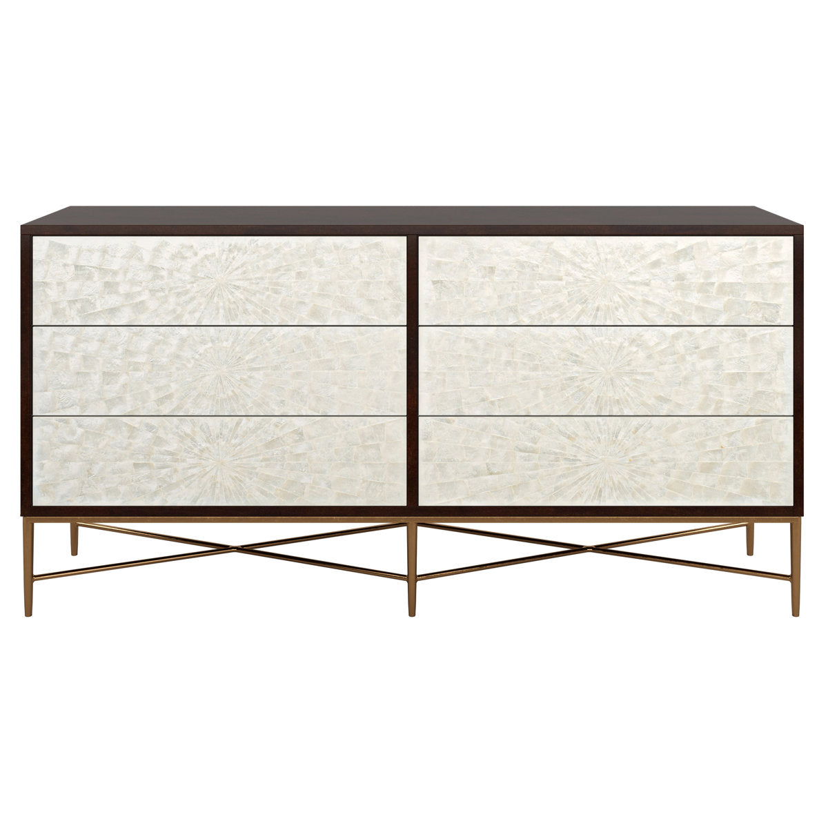 Adagio 6 Drawer Double Dresser