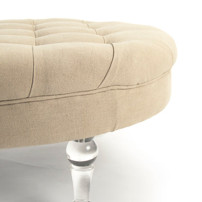 Adalene Round Ottoman