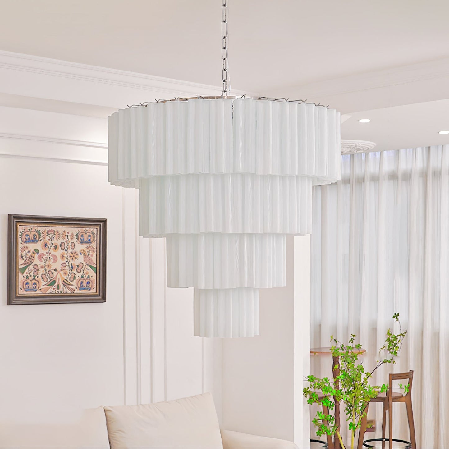 Aveline Glass Chandelier