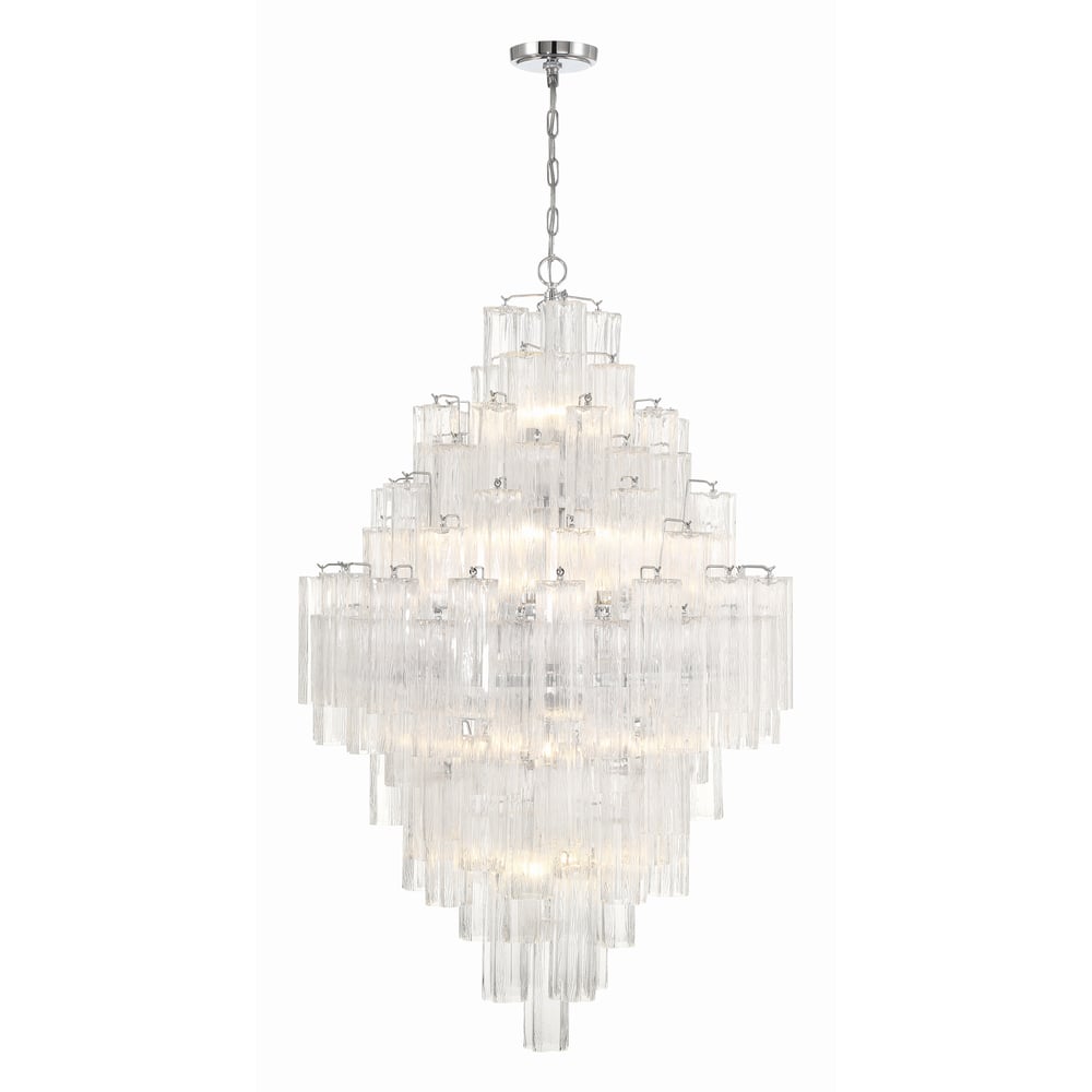 Eloria Glass Diamond Chandelier