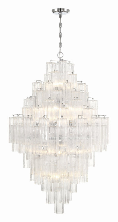 Eloria Glass Diamond Chandelier