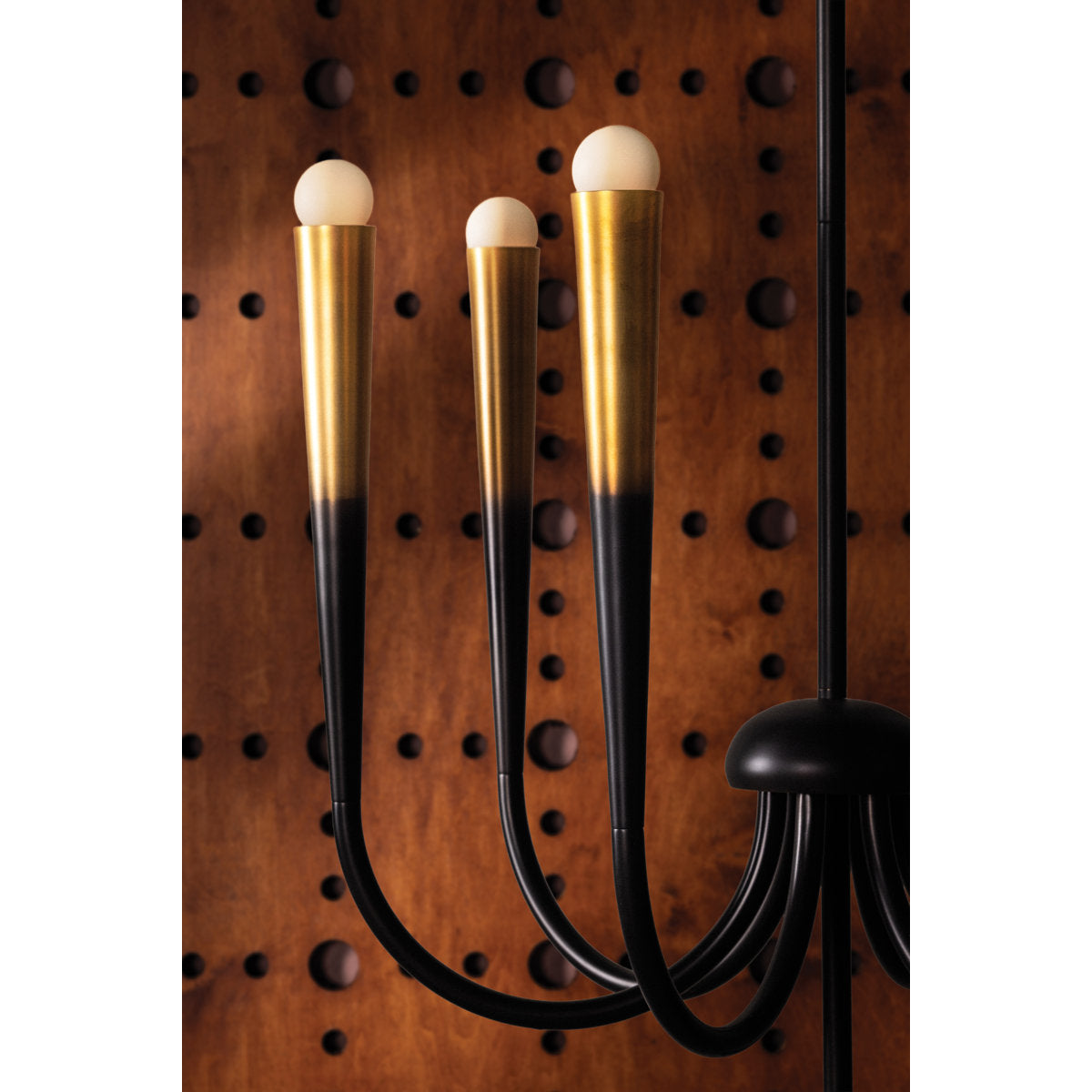 Adley Chandelier in Gradient Brass by Cortney Bishop