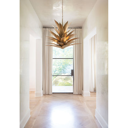 Agave 12 - Light Unique Geometric Chandelier