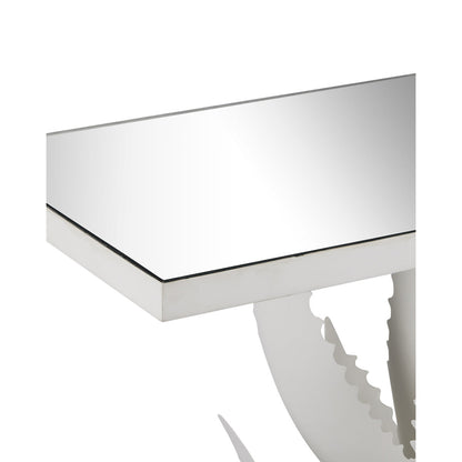 Agave Glass Console Table