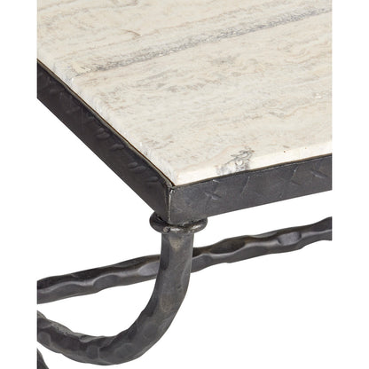 Agora Stone Cocktail Table