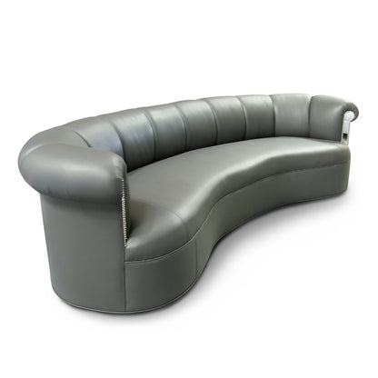 Aida Leather Sofa