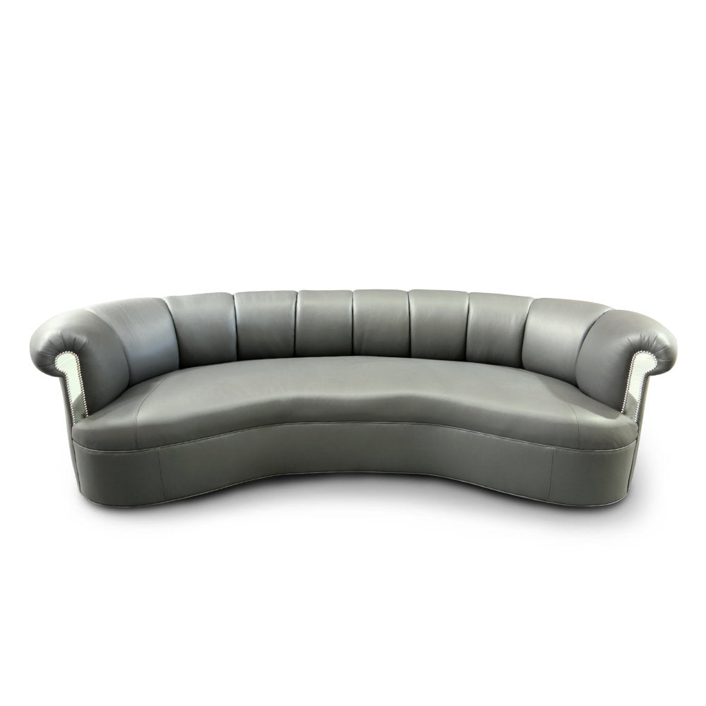 Aida Leather Sofa