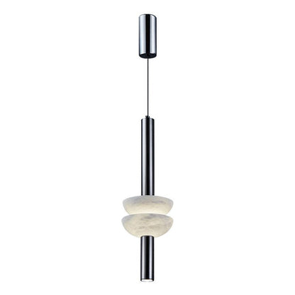 Alabaster Column Pendant Lamp