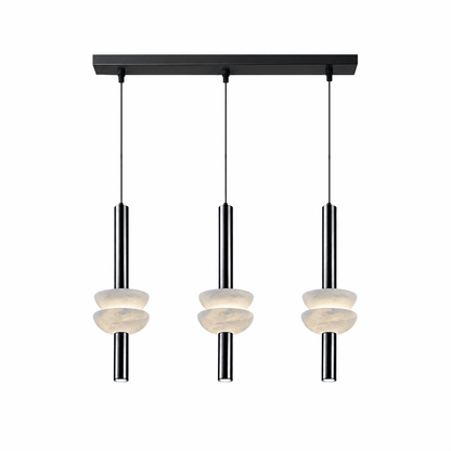 Alabaster Column Pendant Lamp