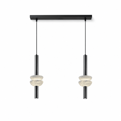 Alabaster Column Pendant Lamp