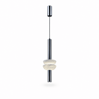 Alabaster Column Pendant Lamp
