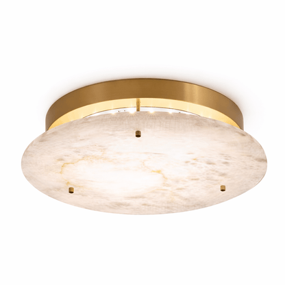 Alabaster Disc Ceiling Lamp