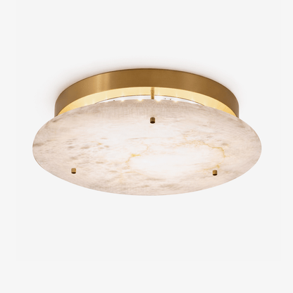 Alabaster Disc Ceiling Lamp