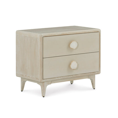Alba 2 - Drawer Solid Wood Nightstand