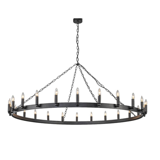 Zentique Alderton Iron Ring Chandelier