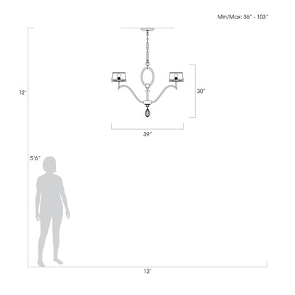 Allegretto 6 - Light Chandelier