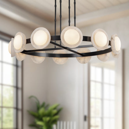 Alonso 12 - Light LED Chandelier