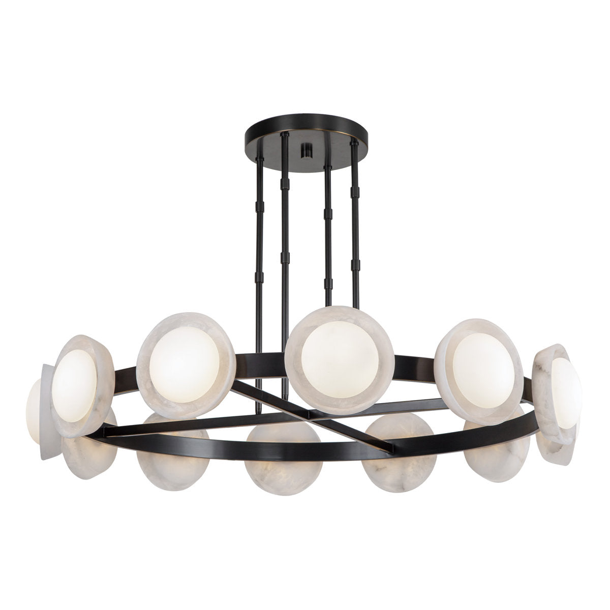 Alonso 12 - Light LED Chandelier