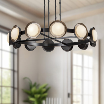 Alonso 12 - Light LED Chandelier