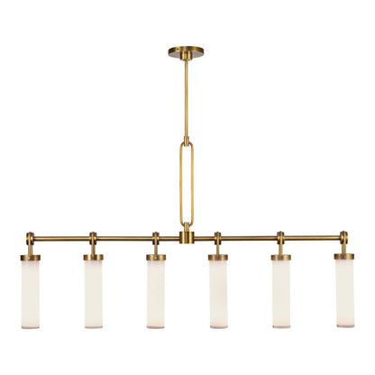 Alora Lighting Alan Pepin Wynwood 52 Inch 6 Light Linear Suspension Light Cp788814