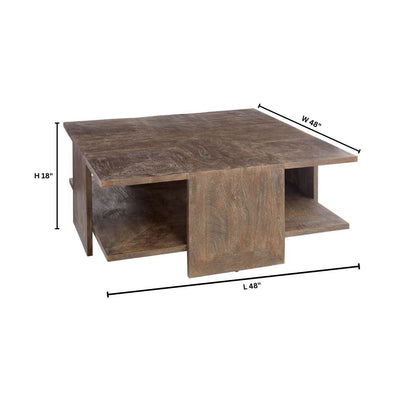 Alta Solid Wood Cocktail Table