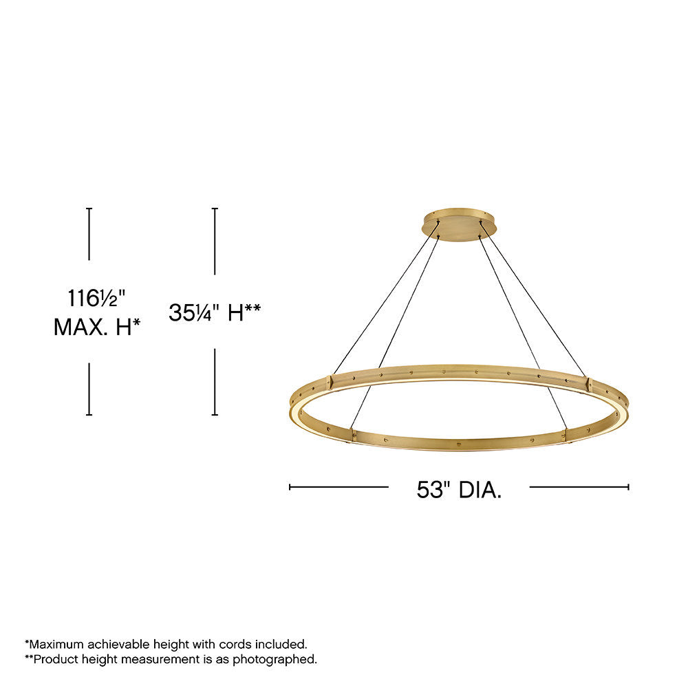 Althea 1 - Light LED Chandelier