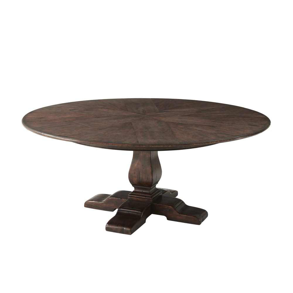 Althorp - Victory Oak Round Dining Table