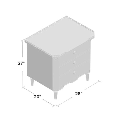 Althorp Living History 3 - Drawer Nightstand