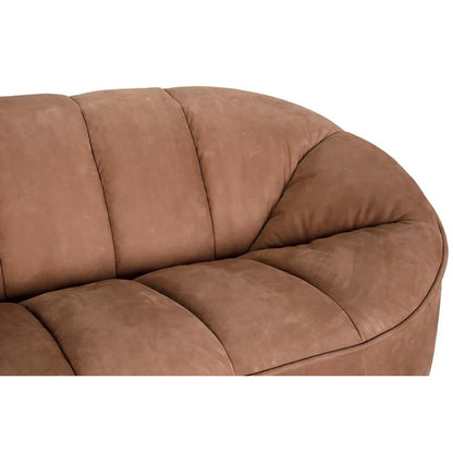 Amadeus Sofa, Coris Brown Leather