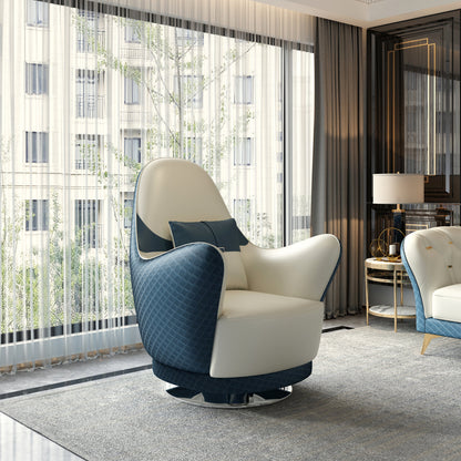 Amalia Swivel Club Chair
