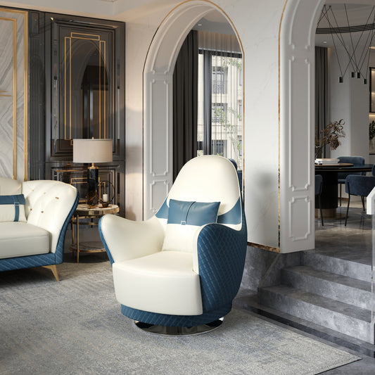 Amalia Swivel Club Chair