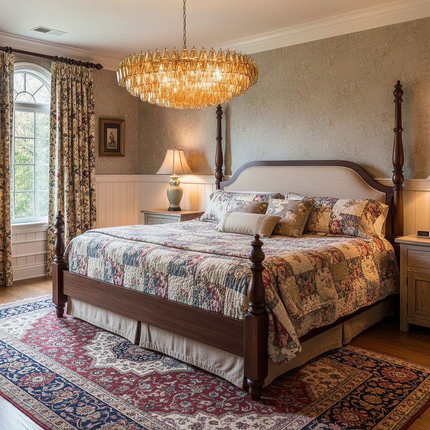 Amber Sorrento Chandelier