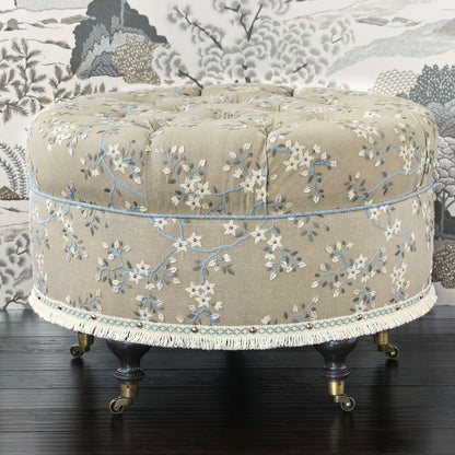 Amberlynn Round Ottoman