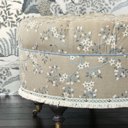 Amberlynn Round Ottoman
