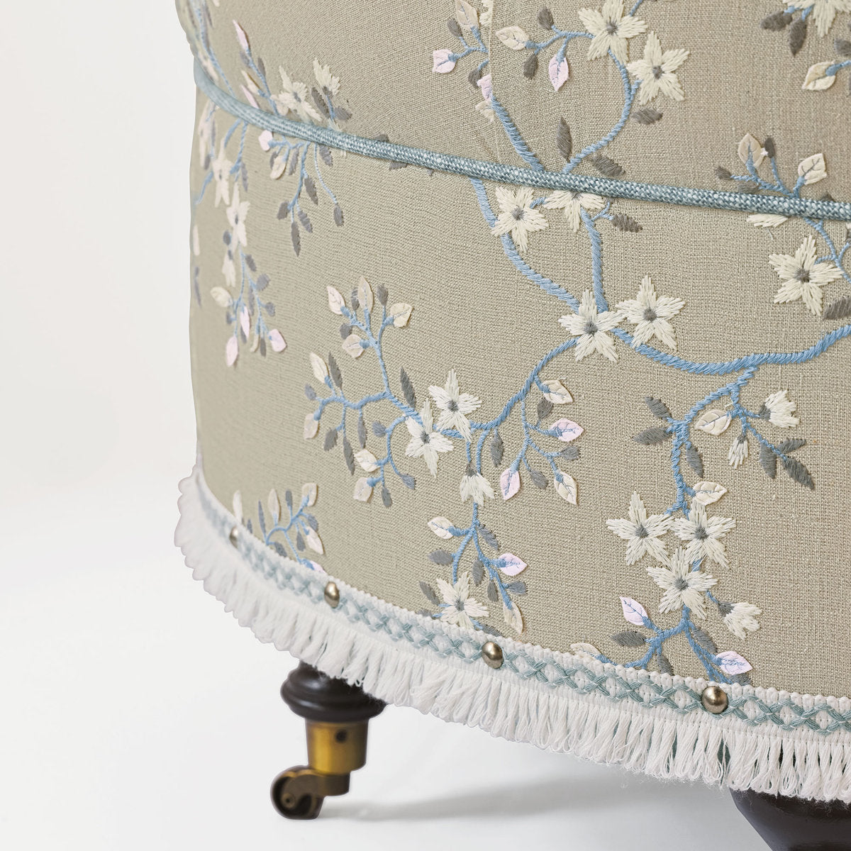 Amberlynn Round Ottoman