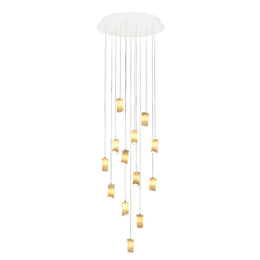 Amorphic 13 - Light Porcelain Chandelier