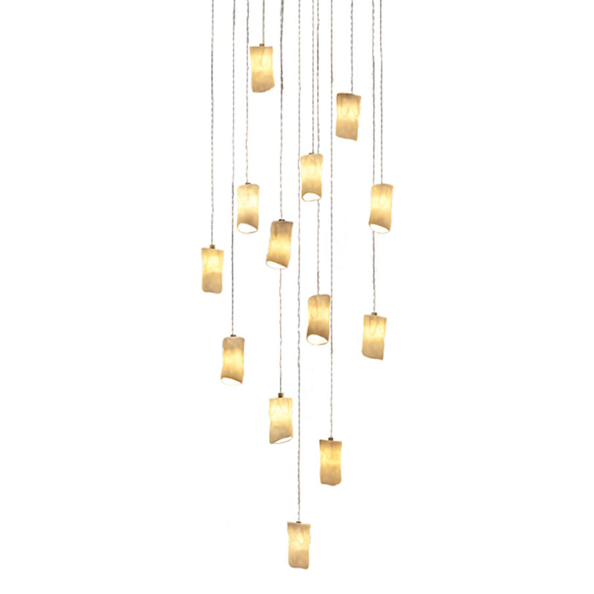 Amorphic 13 - Light Porcelain Chandelier