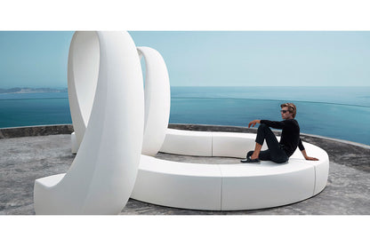 And Plastic Tete-a-Tete Bench