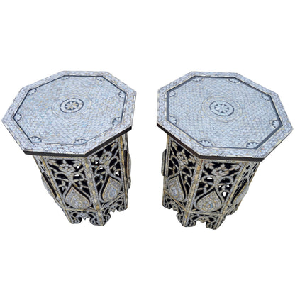 Andalusian Glass End Table (Set of 2)