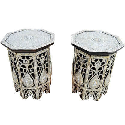 Andalusian Glass End Table (Set of 2)