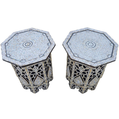 Andalusian Glass End Table (Set of 2)