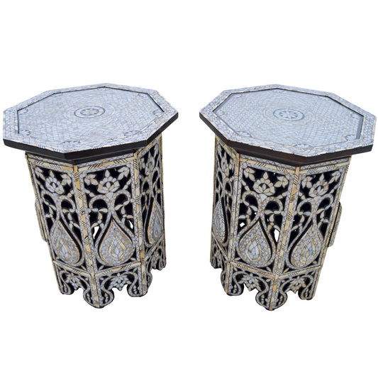 Andalusian Glass End Table (Set of 2)