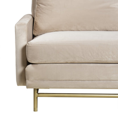 Andrew Martin Velvet Sofa