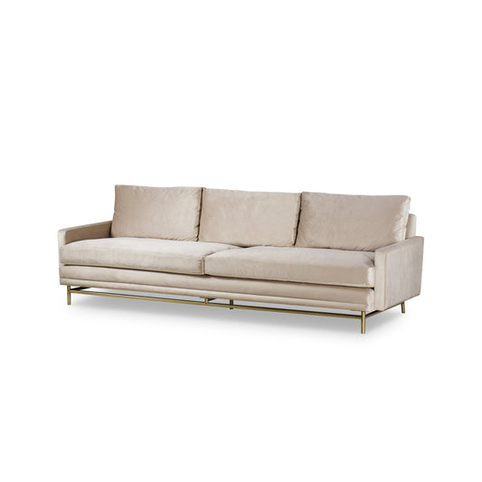 Andrew Martin Velvet Sofa