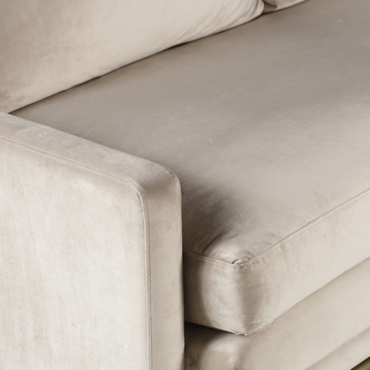 Andrew Martin Velvet Sofa