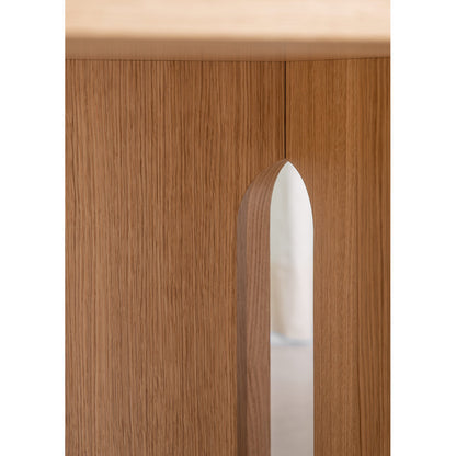 Androgyne Solid Oak Dining Table