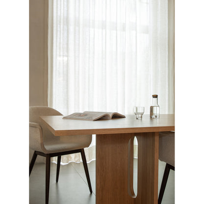 Androgyne Solid Oak Dining Table